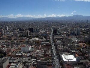 mexico city from the Torre Latinoamericana